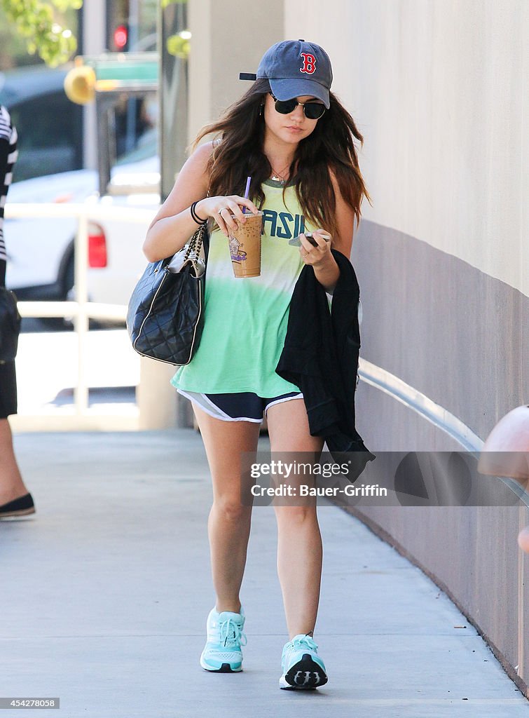 Celebrity Sightings In Los Angeles - August 27, 2014