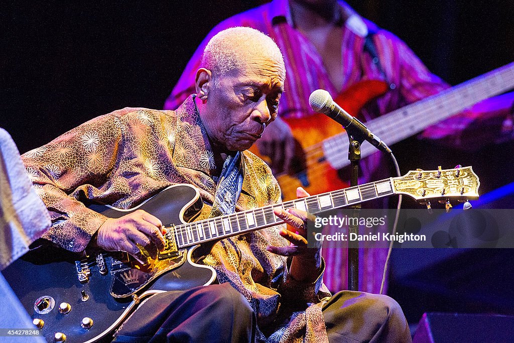 B.B. King Performs At Humphrey's Concerts By The Bay