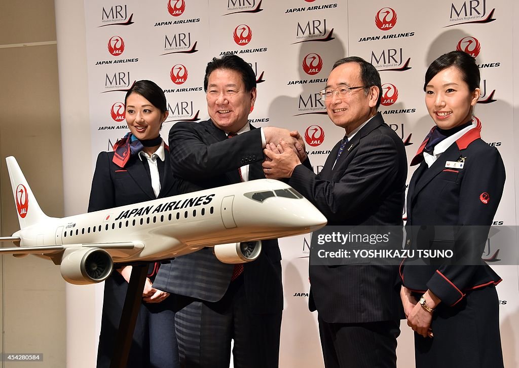 JAPAN-BRAZIL-AVIATION-MITSUBISHI-EMBRAER