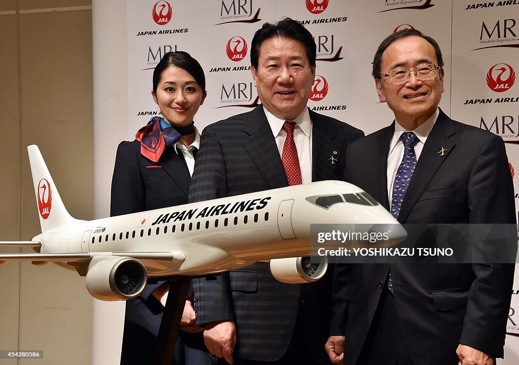 JAPAN-BRAZIL-AVIATION-MITSUBISHI-EMBRAER