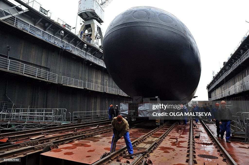 RUSSIA-DEFENCE-SUBMARINE