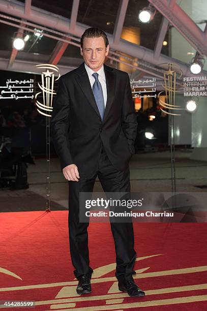 Benoit Magimel attends the award Ceremony 2013' At 13th Marrakech International Film Festival on December 7, 2013 in Marrakech, Morocco.