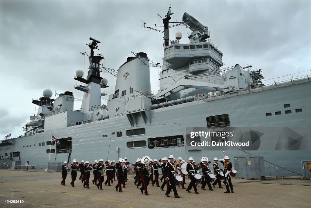 HMS Illustrious Decommissioning Ceremony