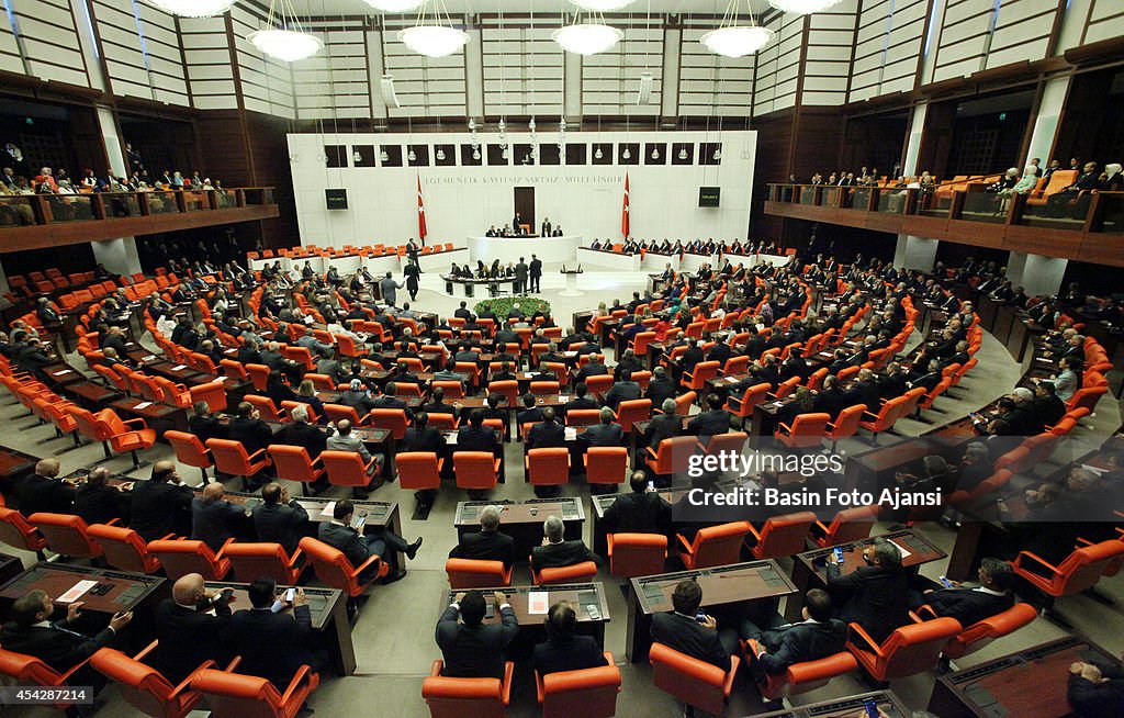 Recep Tayyip Erdogan was sworn in as Turkey's new president...