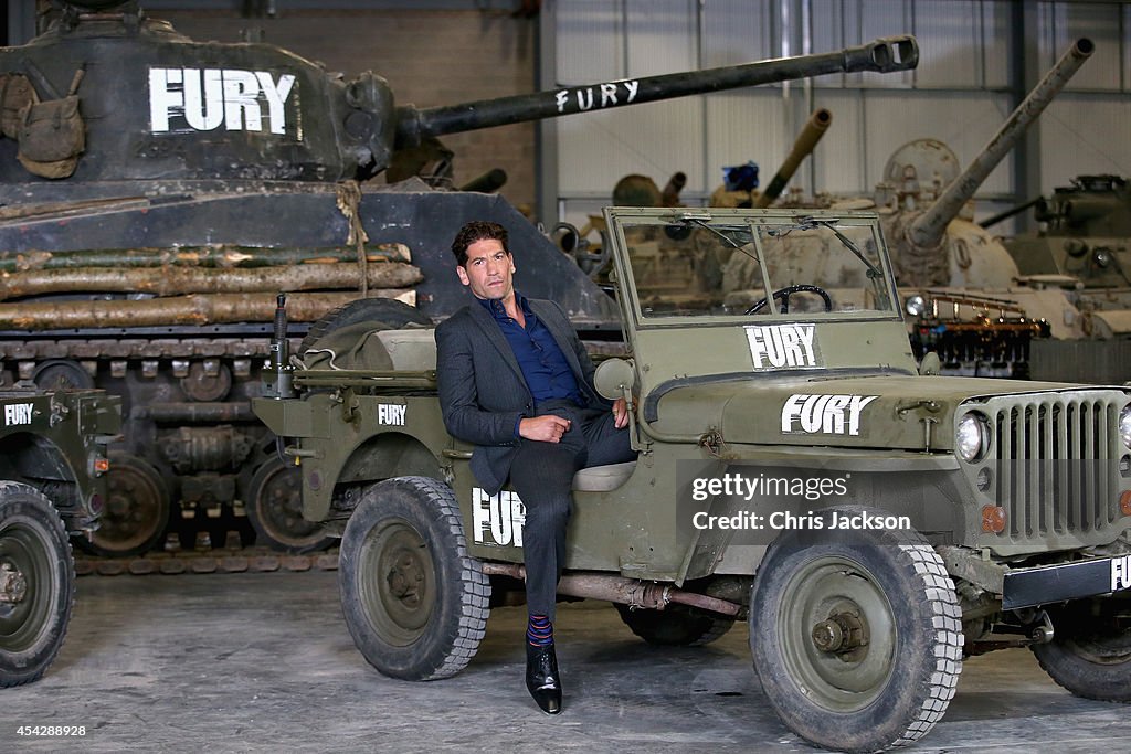 "Fury" Photo Call At The Tank Museum In Bovington, England