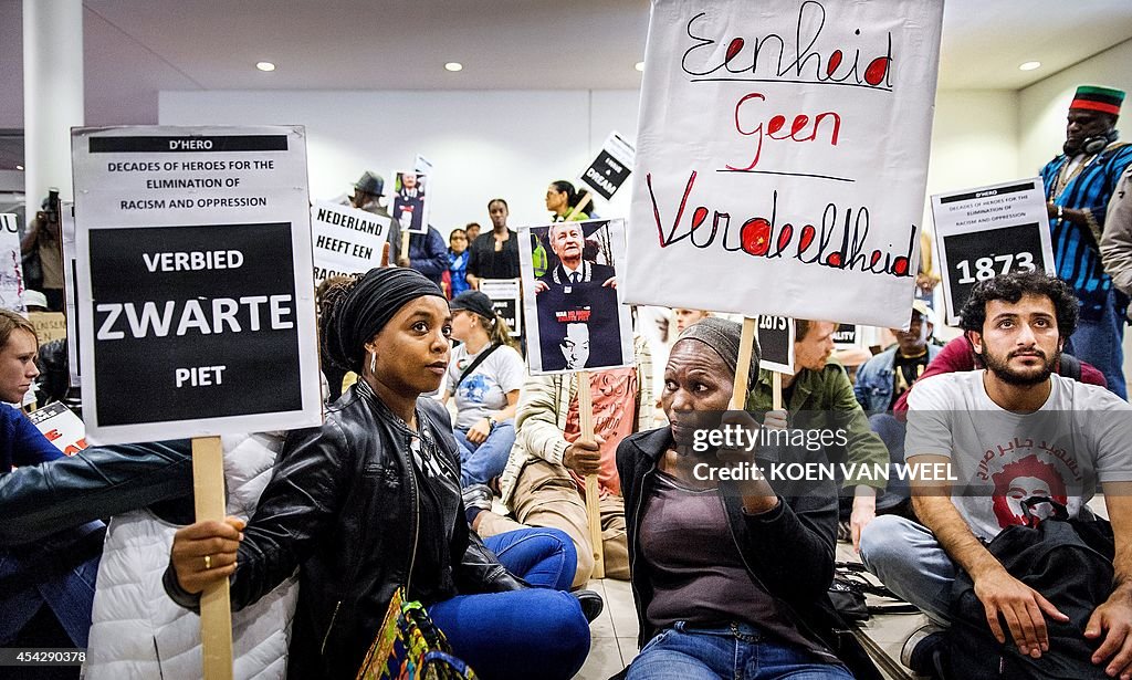 NETHERLANDS-JUSTICE-DEMO-ZWARTE PIET