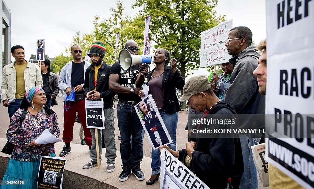 NETHERLANDS-JUSTICE-DEMO-ZWARTE PIET