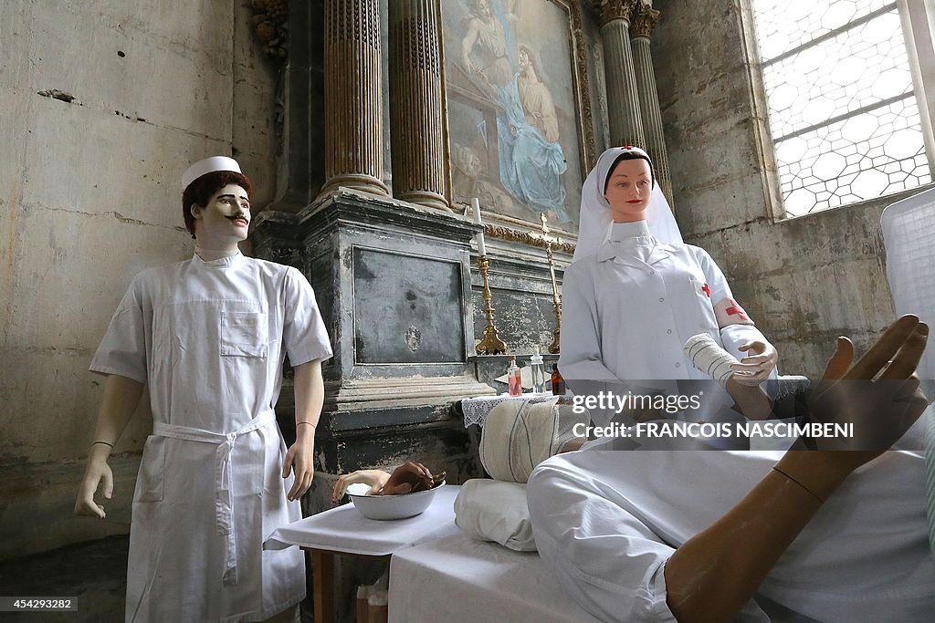 FRANCE-WWI-HISTORY-MEDECINE-EXHIBITION-CENTENARY