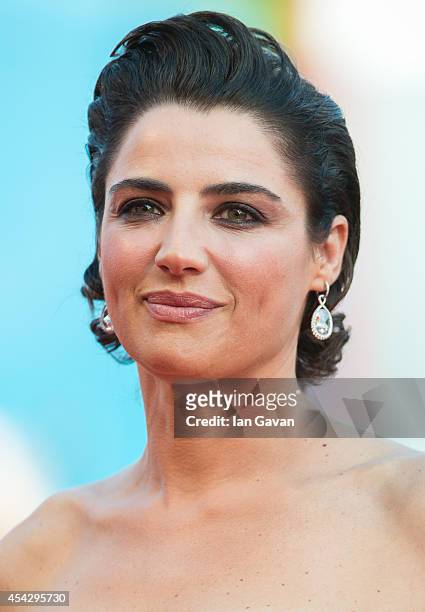 Luisa Ranieri attends the Opening Ceremony and 'Birdman' premiere during the 71st Venice Film Festival on August 27, 2014 in Venice, Italy.