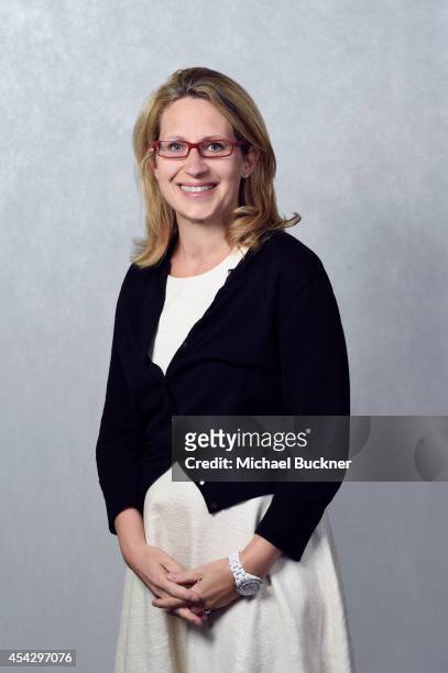 Television executive Sarah Levy is photographed at the Variety TV Summit for Variety on August 6, 2014 in Century City, California.