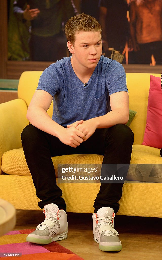 Celebrities On The Set Of Despierta America - August 28, 2014