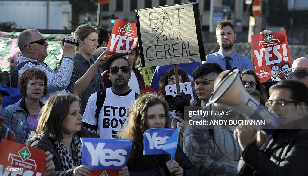 BRITAIN-SCOTLAND-INDEPENDENCE-VOTE-REFERENDA-ECONOMY-BUSINESS