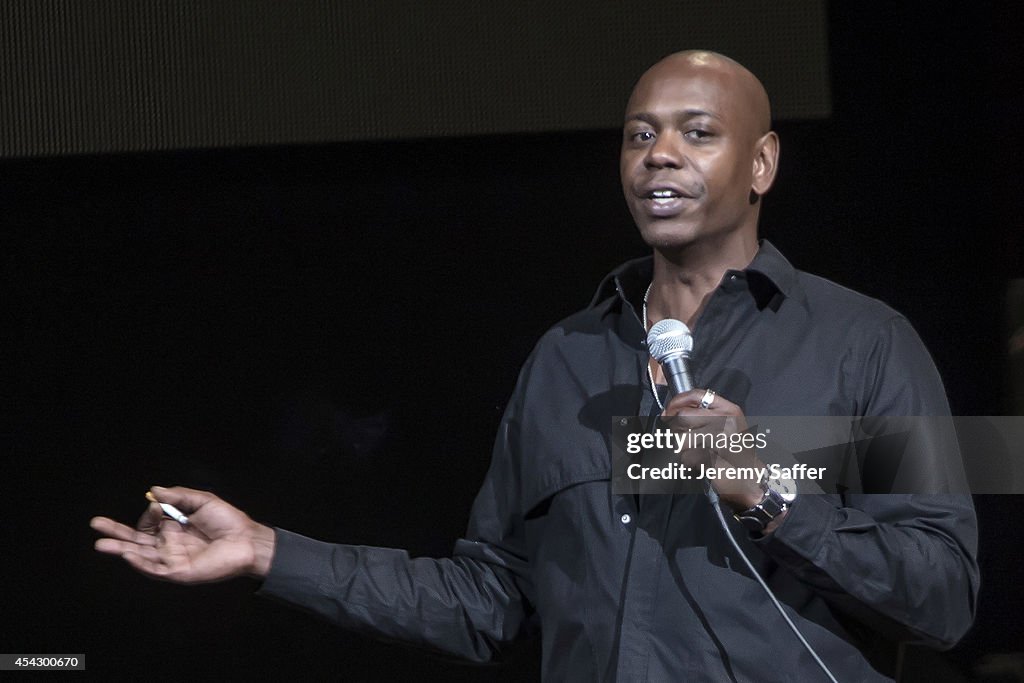 Dave Chappelle Performs In Hartford, CT - August 23, 2014