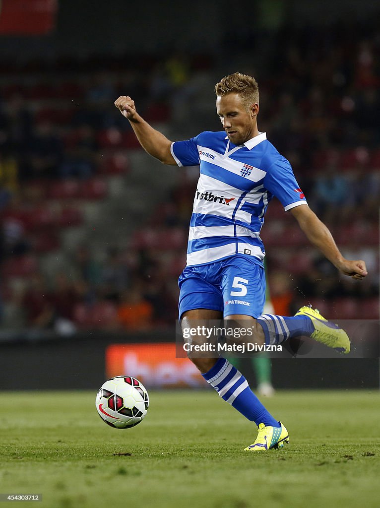 Sparta Prague v PEC Zwolle - UEFA Europa League Qualifying Play-Offs Round: Second Leg