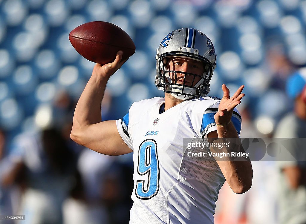 Detroit Lions v Buffalo Bills