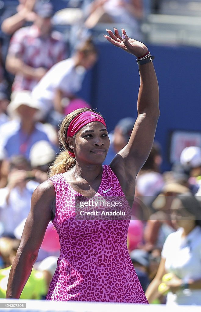 Serena Williams v Vania King - US Open 2014