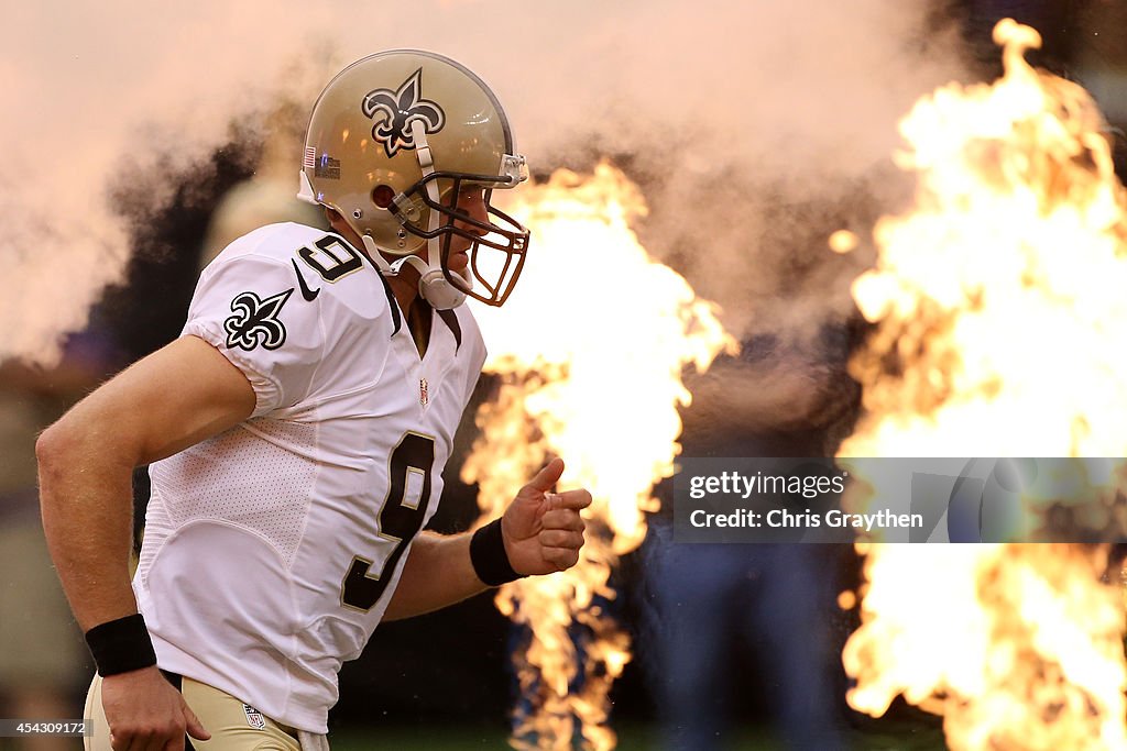 Baltimore Ravens v New Orleans Saints