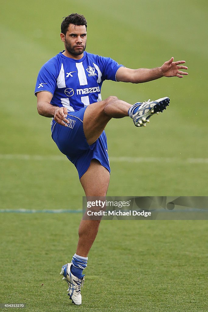 North Melbourne Kangaroos Training Session