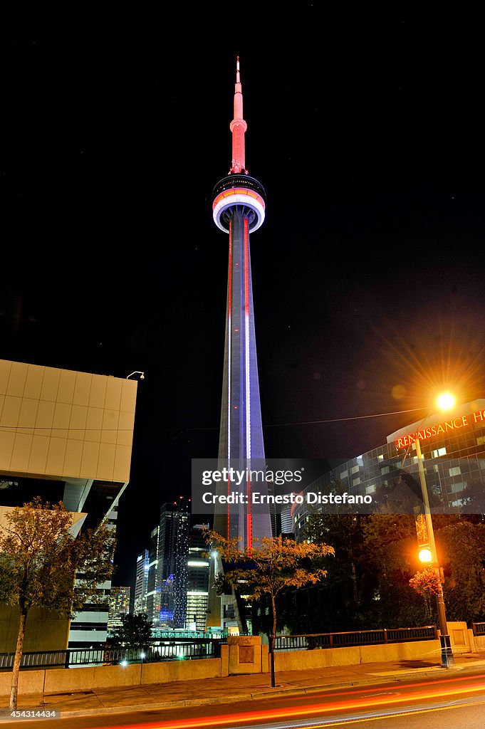 Historic Landmarks In The U.S. And Canada Light Up In Support Of Stand Up To Cancer And Stand Up To Cancer Canada