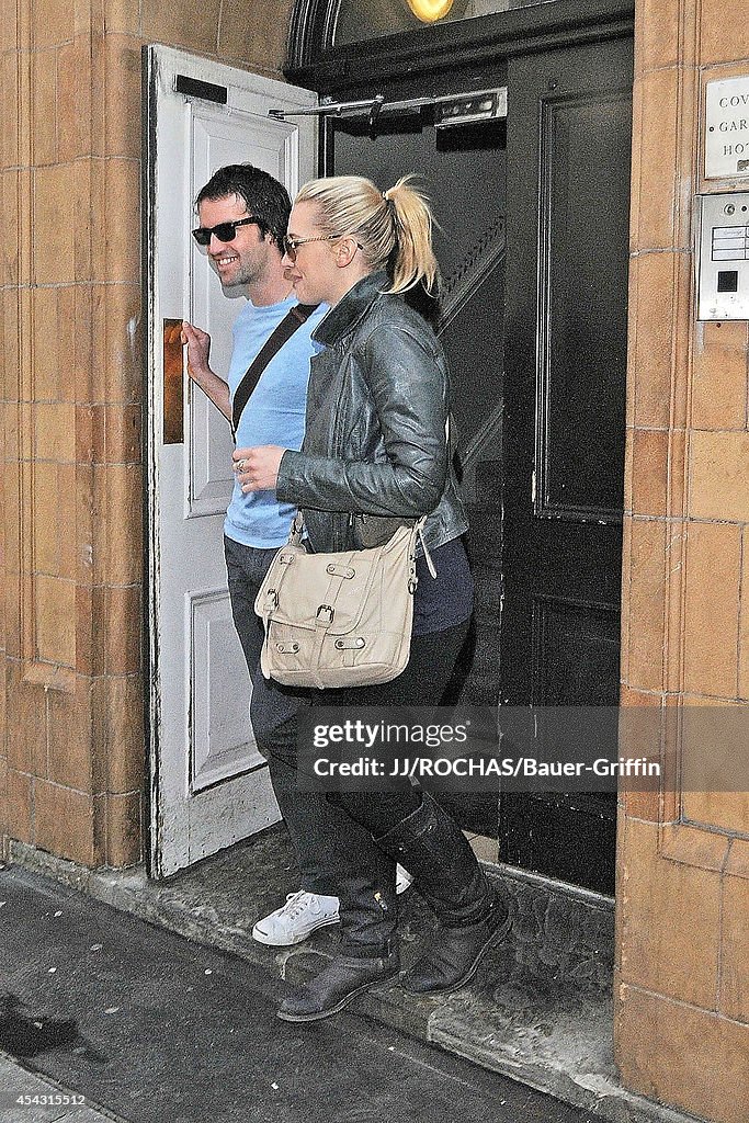 Celebrity Sightings - Bauer-Griffin - 2012