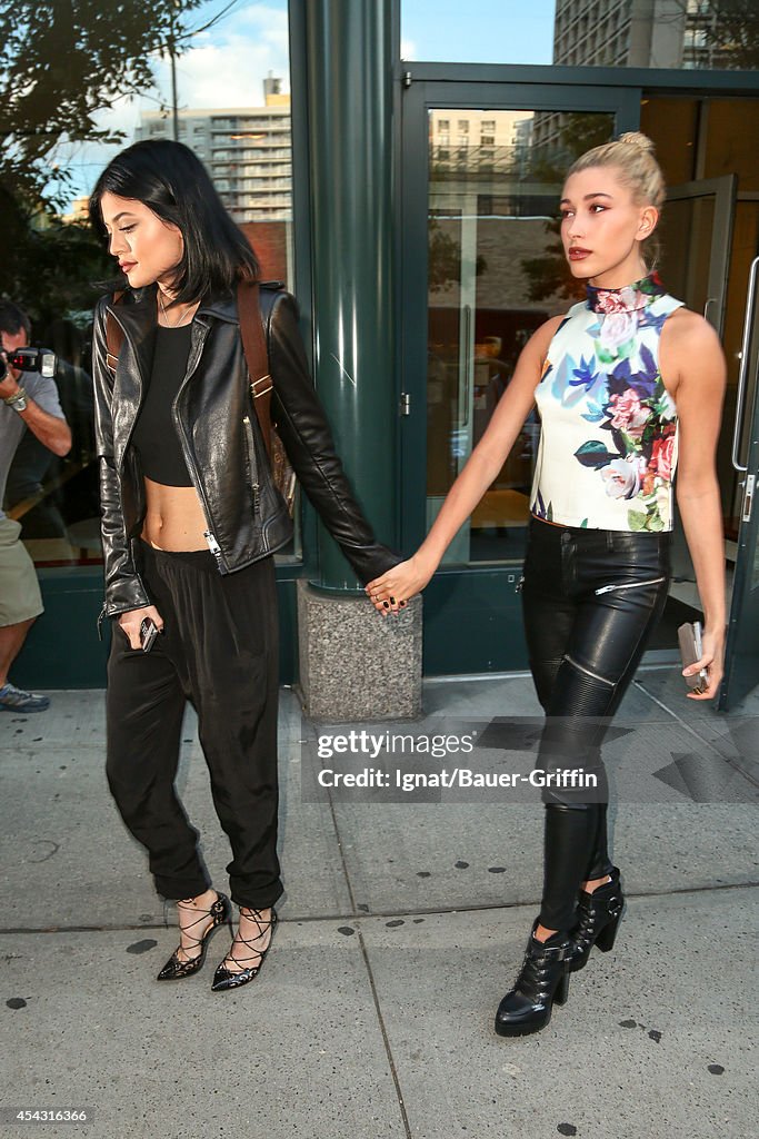 Celebrity Sightings In New York - August 28, 2014