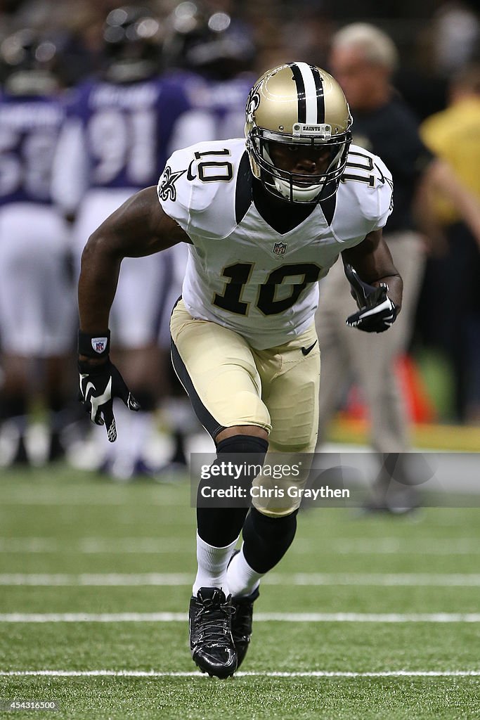 Baltimore Ravens v New Orleans Saints