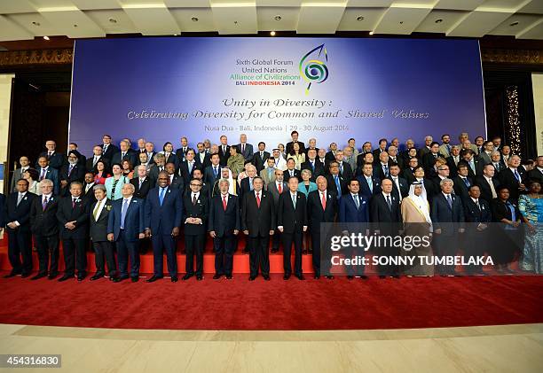 Secretary General Ban Ki-moon , Indonesian President Susilo Bambang Yudhoyono , High Representative of United Nation for the Alliance of Civilization...