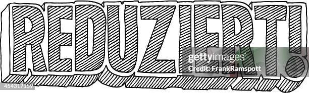 Reduced Cartoon Style Text Drawing High-Res Vector Graphic - Getty Images