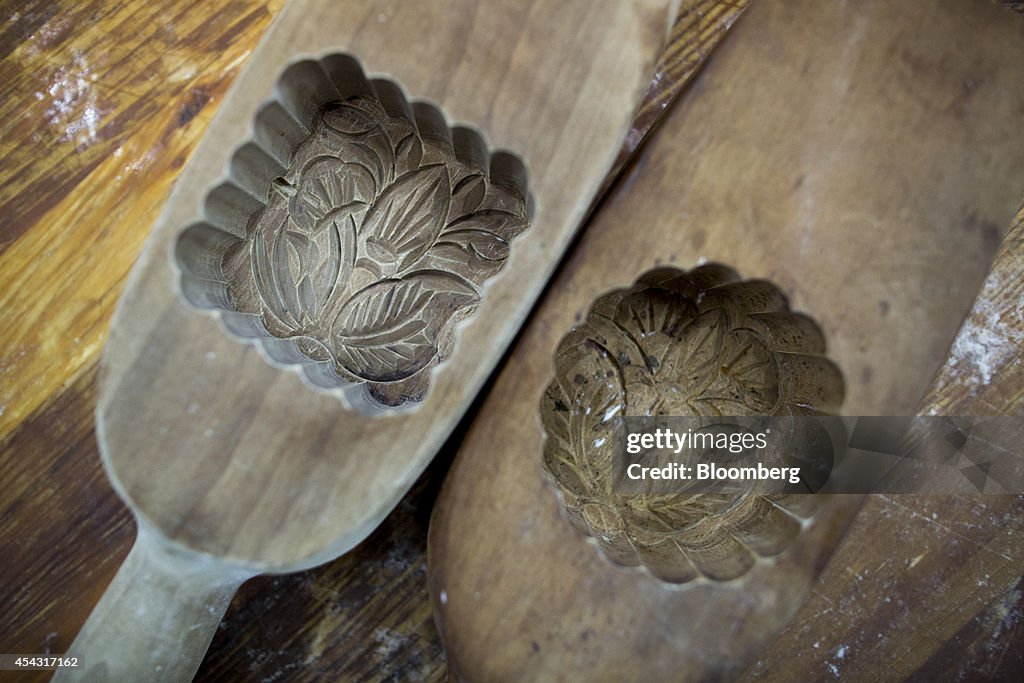 Mooncake Preparation Inside The Luk Yu Tea House As Mid-Autumn Festival Nears