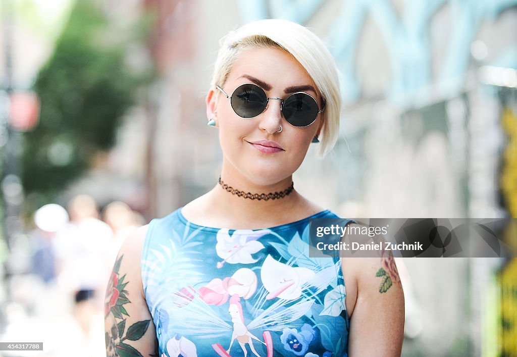 Street Style - New York City - August 2014
