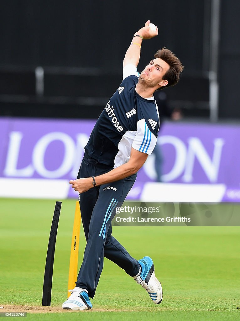 England and India Nets Sessions