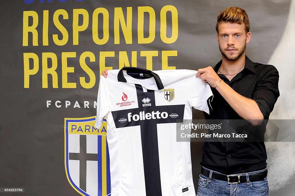 Parma FC Official Unveils New Signings Francesco Lodi And Andrea Costa