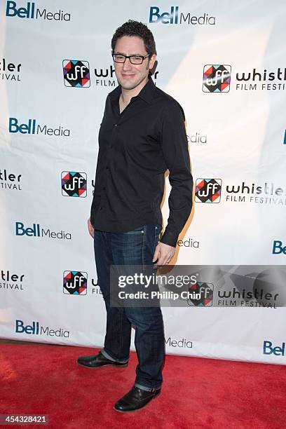 Screenwriter Elan Mastai arrives at the 13th Annual Whistler FIlm Festival - Variety 10 Screenwriters To Watch event on December 7, 2013 in Whistler,...