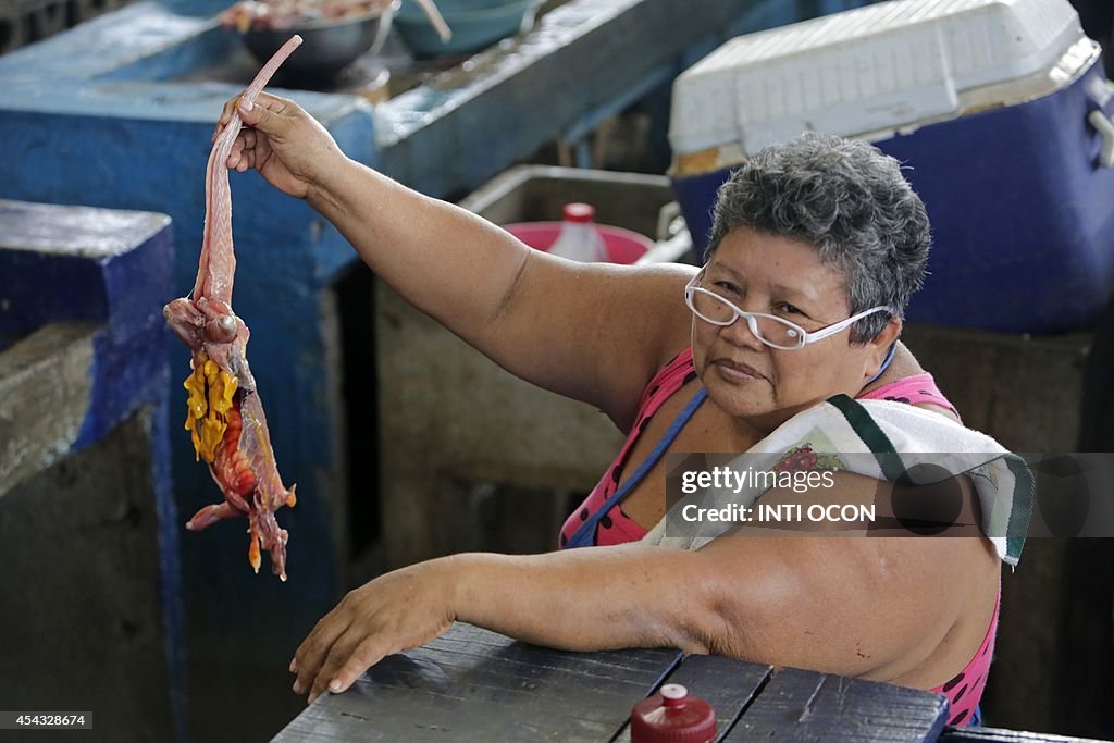 NICARAGUA-DROUGHT-HUNGER-IGUANAS