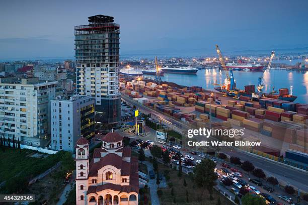 albania, durres - durazzo imagens e fotografias de stock