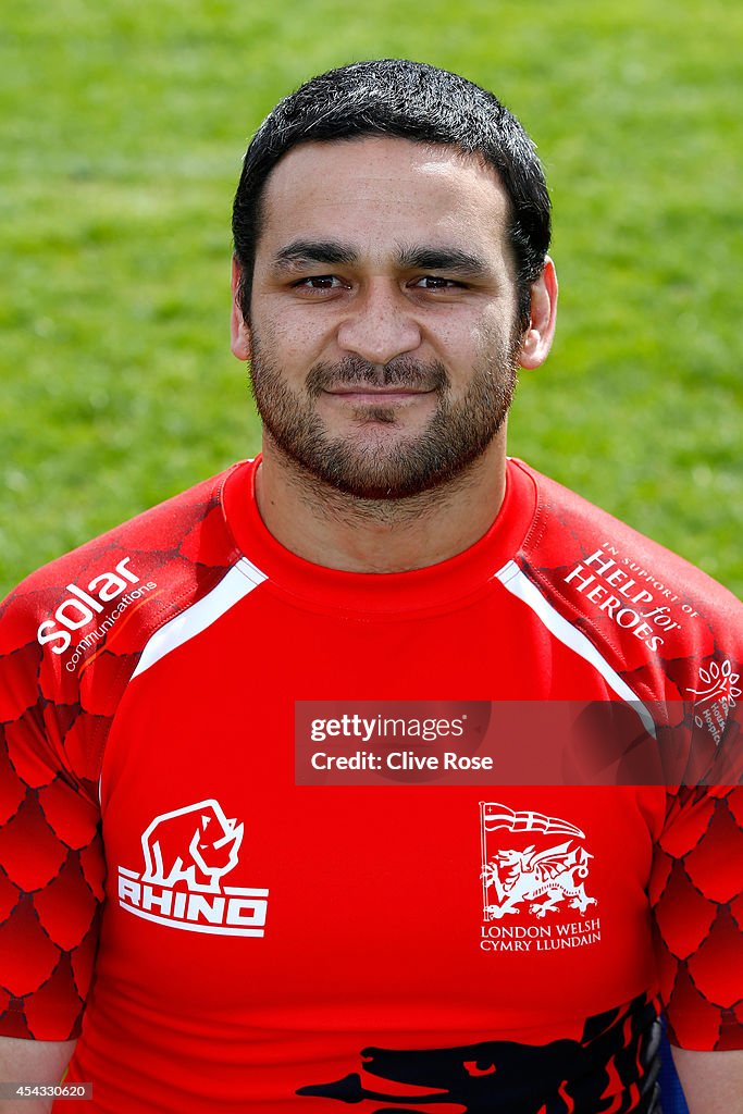 London Welsh Photocall