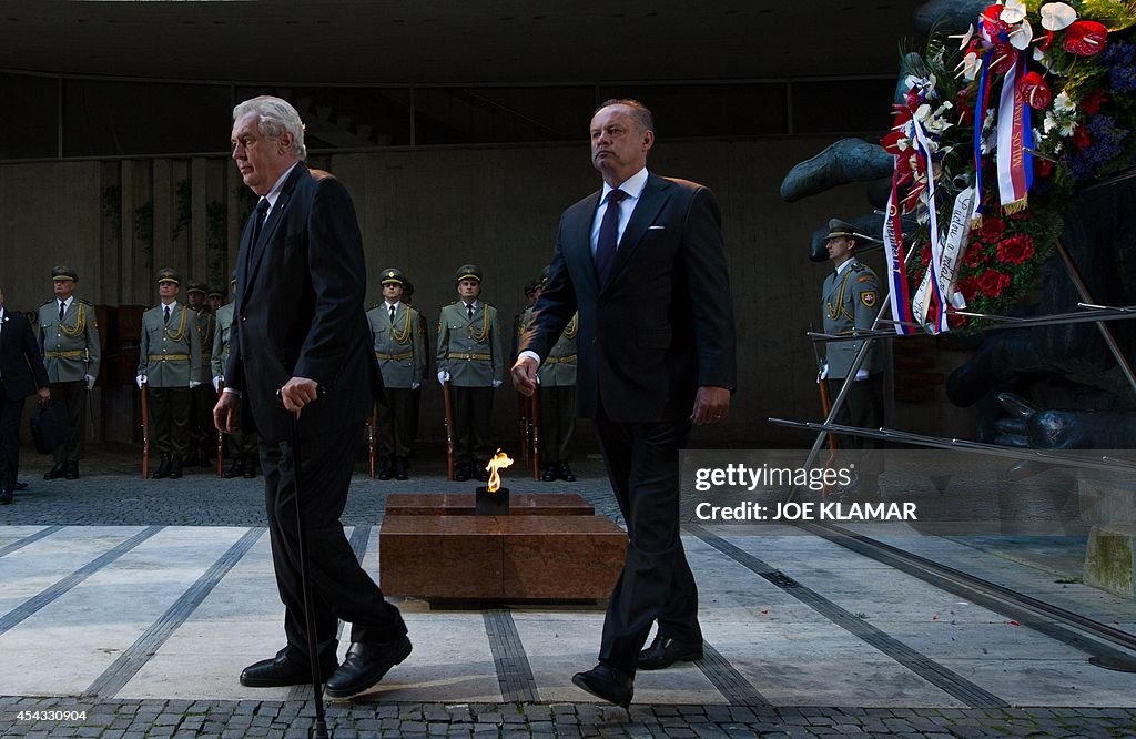 SLOVAKIA-WWII-UPRISING-ANNIVERSARY