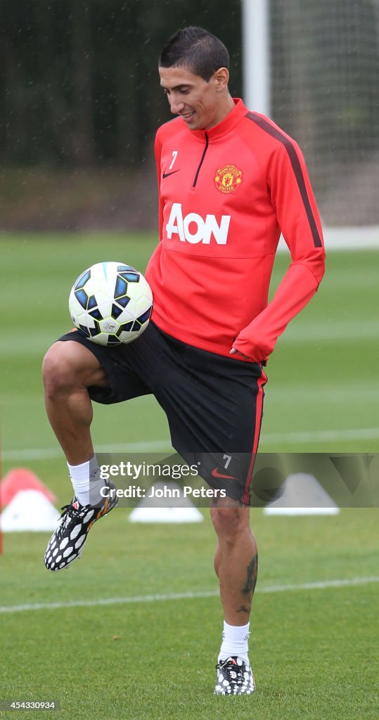 Manchester United Training and Press Conference