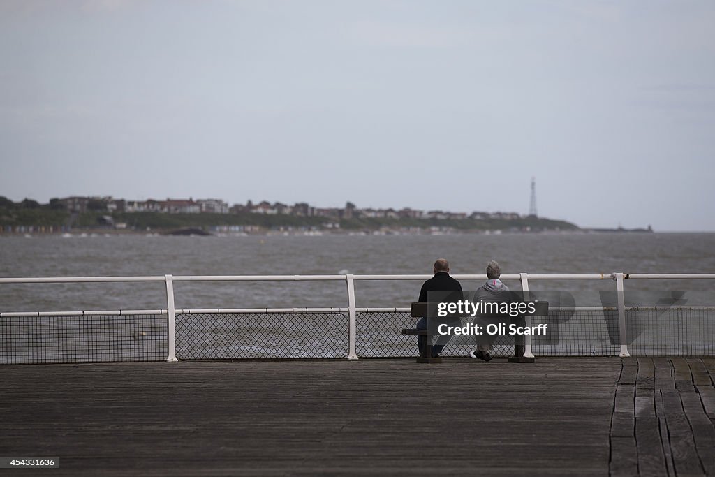 UKIP Leader Nigel Farage and Douglas Carswell Visit Clacton On Sea