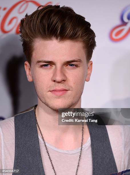 Joel Peat attends on day 2 of the Capital FM Jingle Bell Ball at the 02 Arena on December 8, 2013 in London, England.