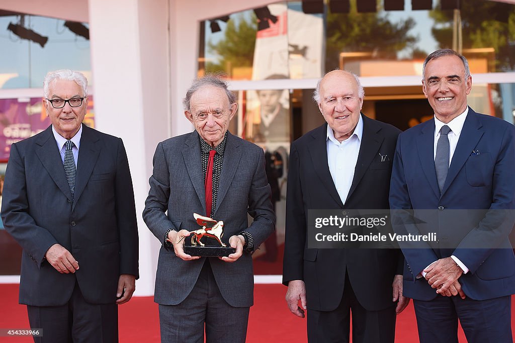 Frederick Wiseman Receives Golden Lion Lifetime Achievement - 71st Venice Film Festival