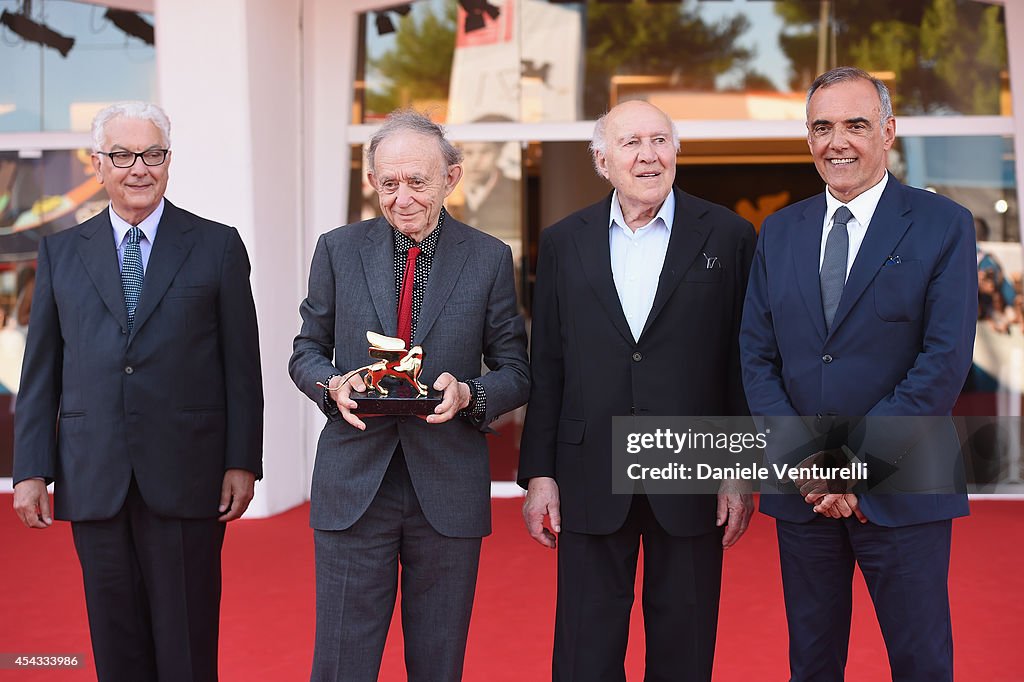 Frederick Wiseman Receives Golden Lion Lifetime Achievement - 71st Venice Film Festival