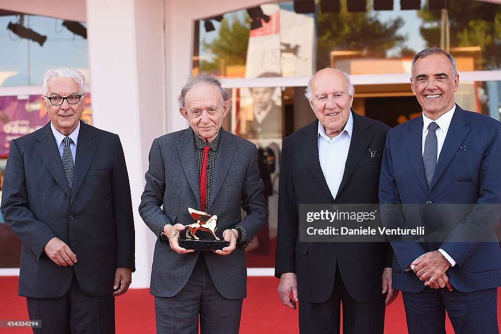 Frederick Wiseman Receives Golden Lion Lifetime Achievement - 71st Venice Film Festival