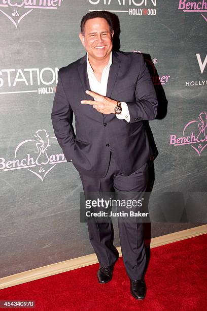 Actor Keith Middlebrook arrives at the Benchwarmer Back To School Red Carpet Party at the W Hollywood on August 28, 2014 in Hollywood, California.