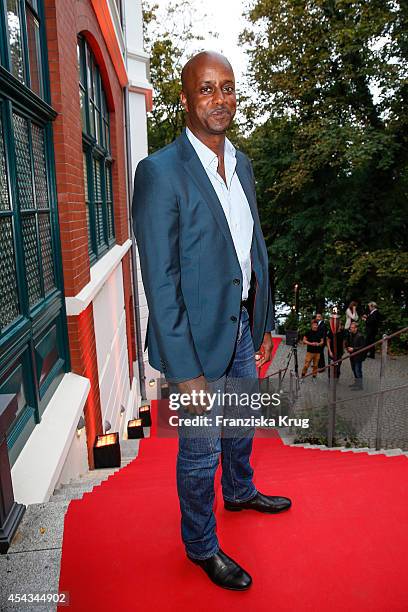 Yared Dibaba attends the 'Nacht der Medien' on August 29, 2014 in Hamburg, Germany.