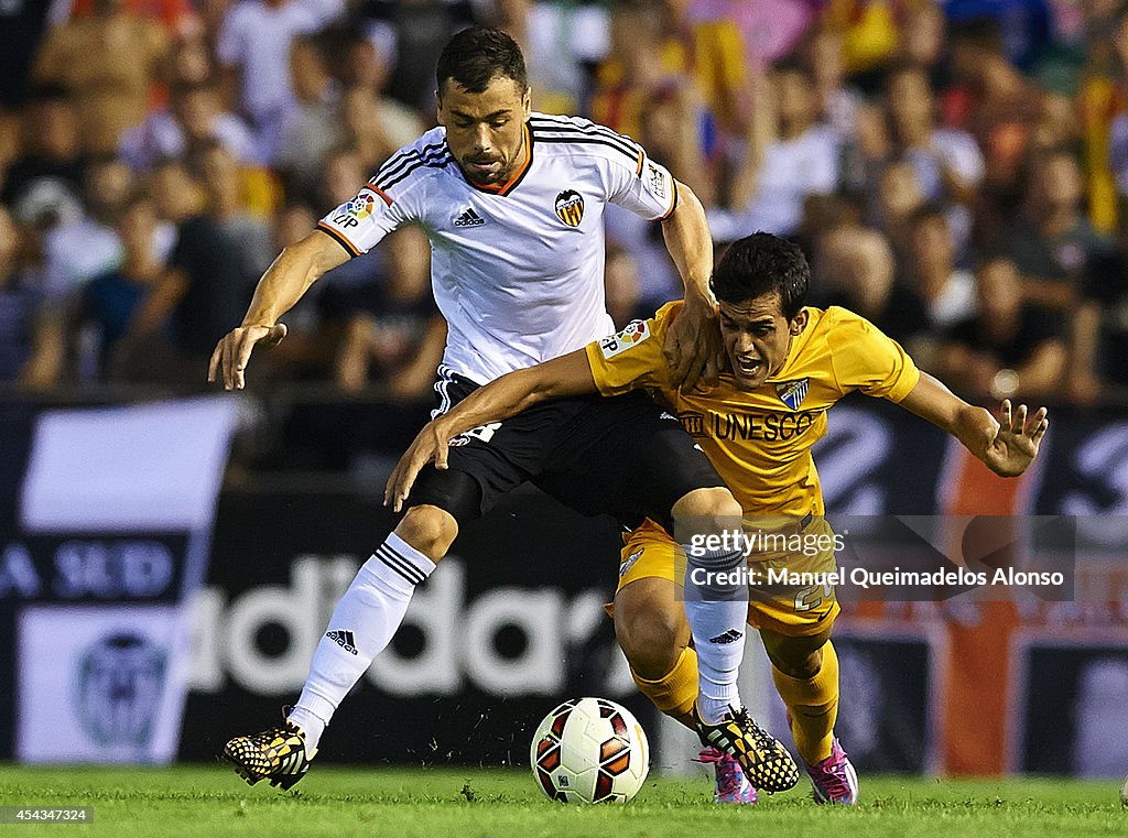 Valencia CF v Malaga CF - La Liga