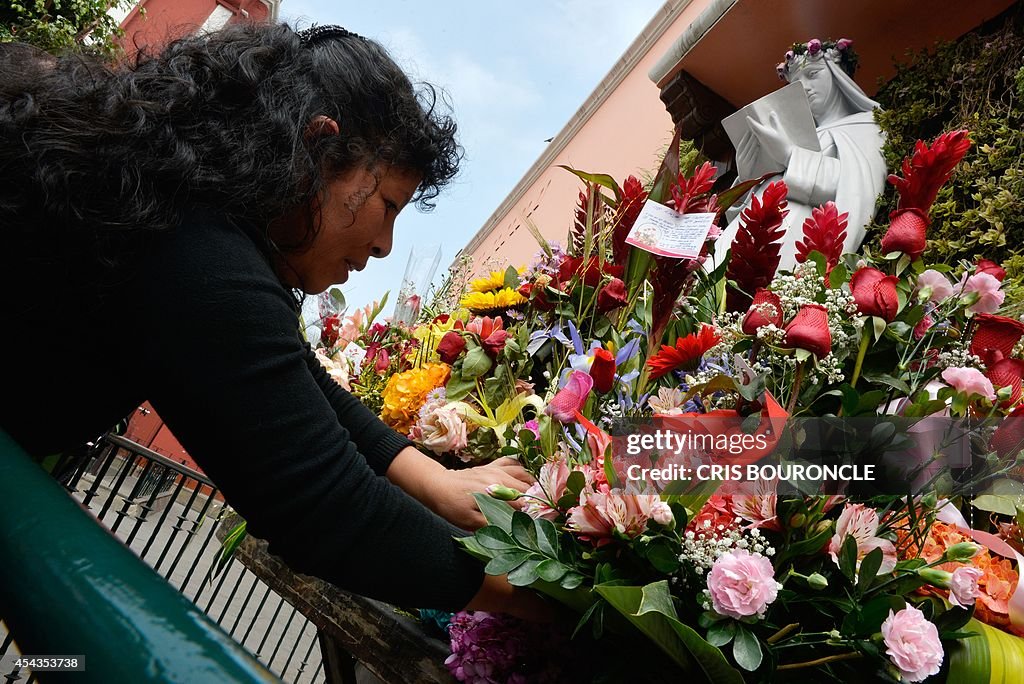 PERU-RELIGION-SAINT ROSE