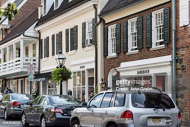 Quaint shops at Palmer Square.