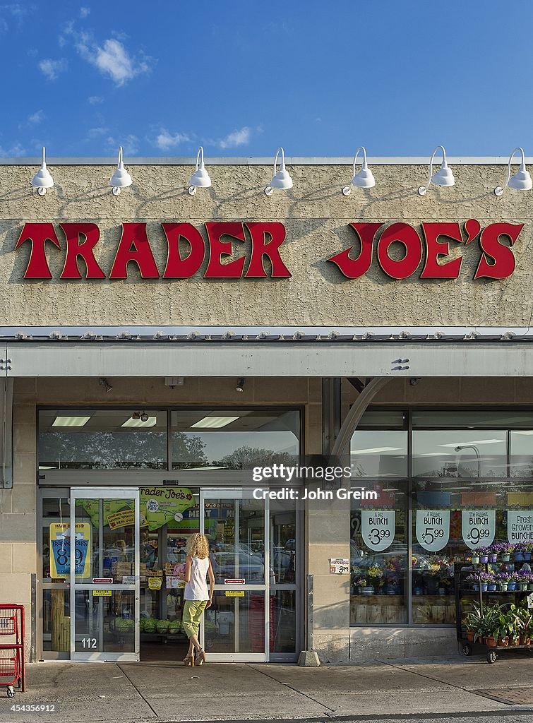 Exterior of Trader Joe's specialty food store...