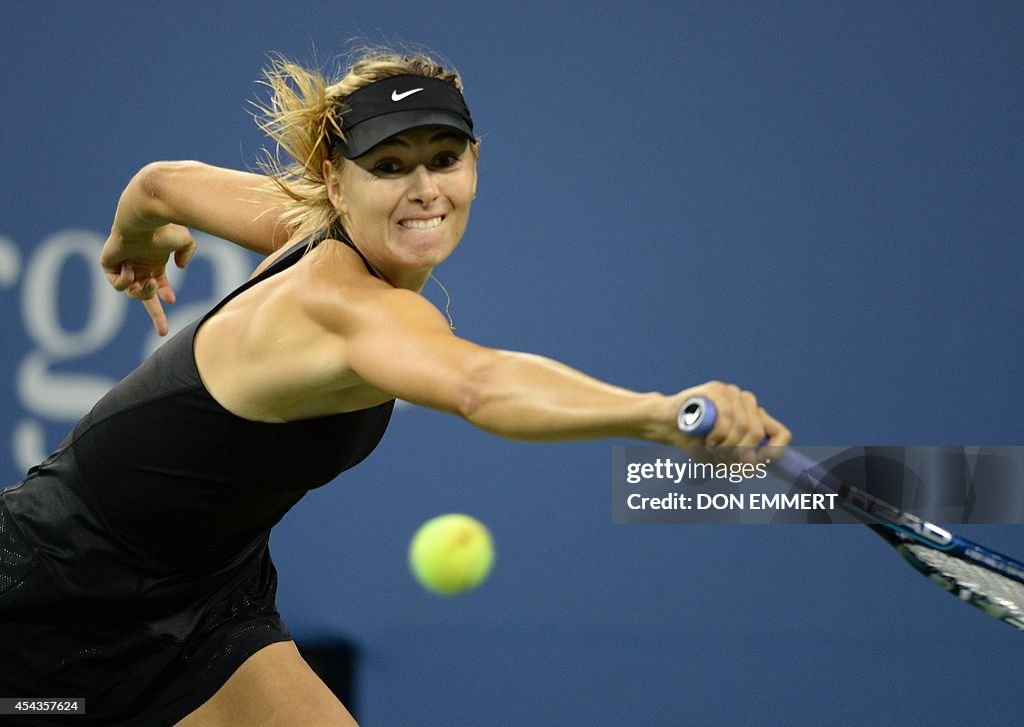 TEN-US OPEN-SHARAPOVA-LISICKI